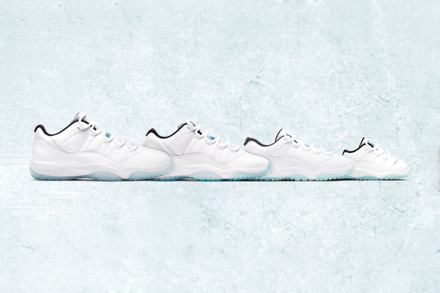 Air Jordan 11 Retro Low (GS) - White/Legend Blue