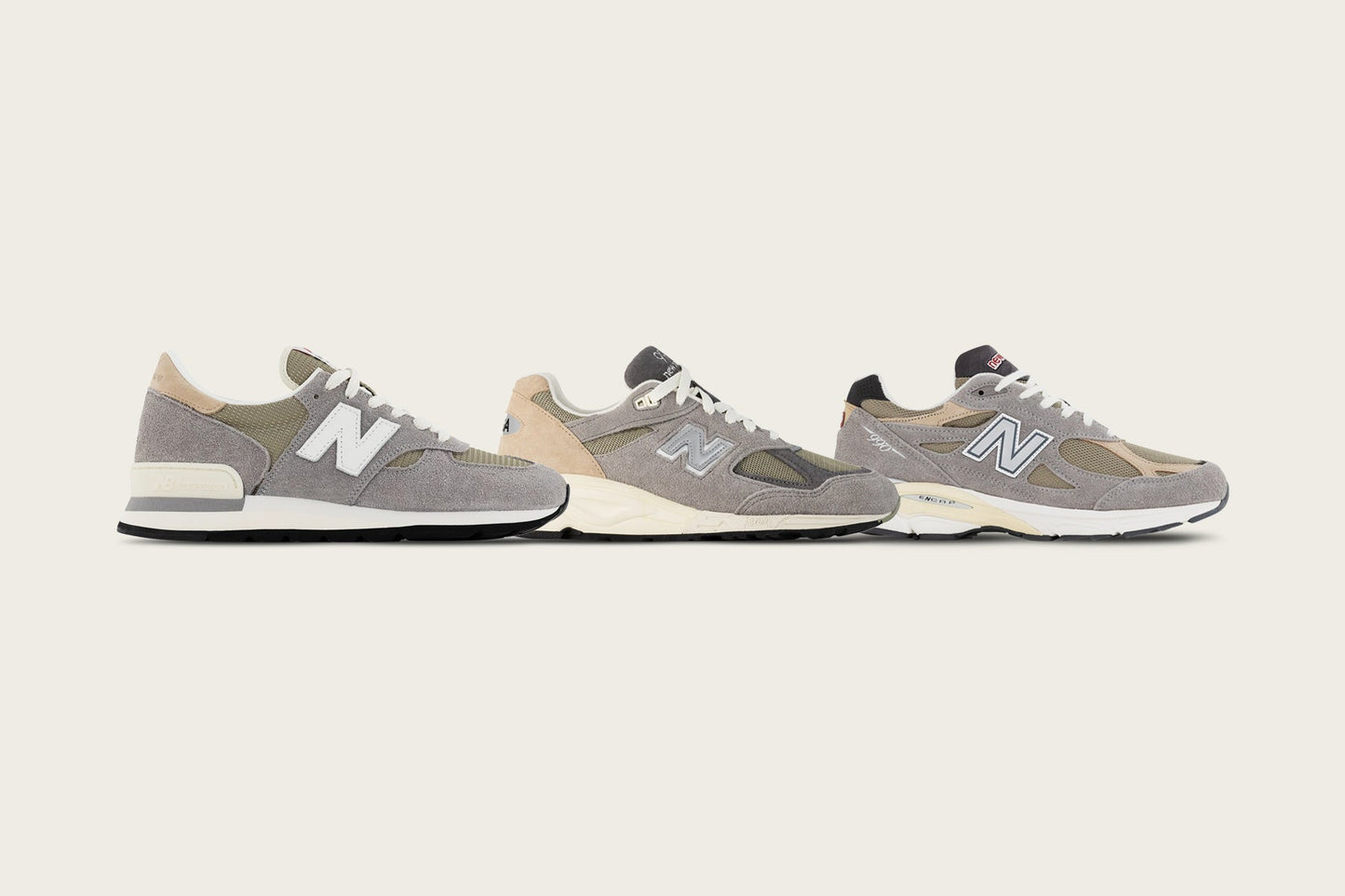 New Balance x Made By Teddy 990v3 - Marblehead/Incense