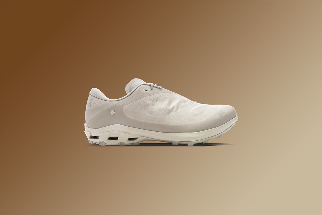 On x PAF Women's Cloudventure Peak - Ice/Moondust
