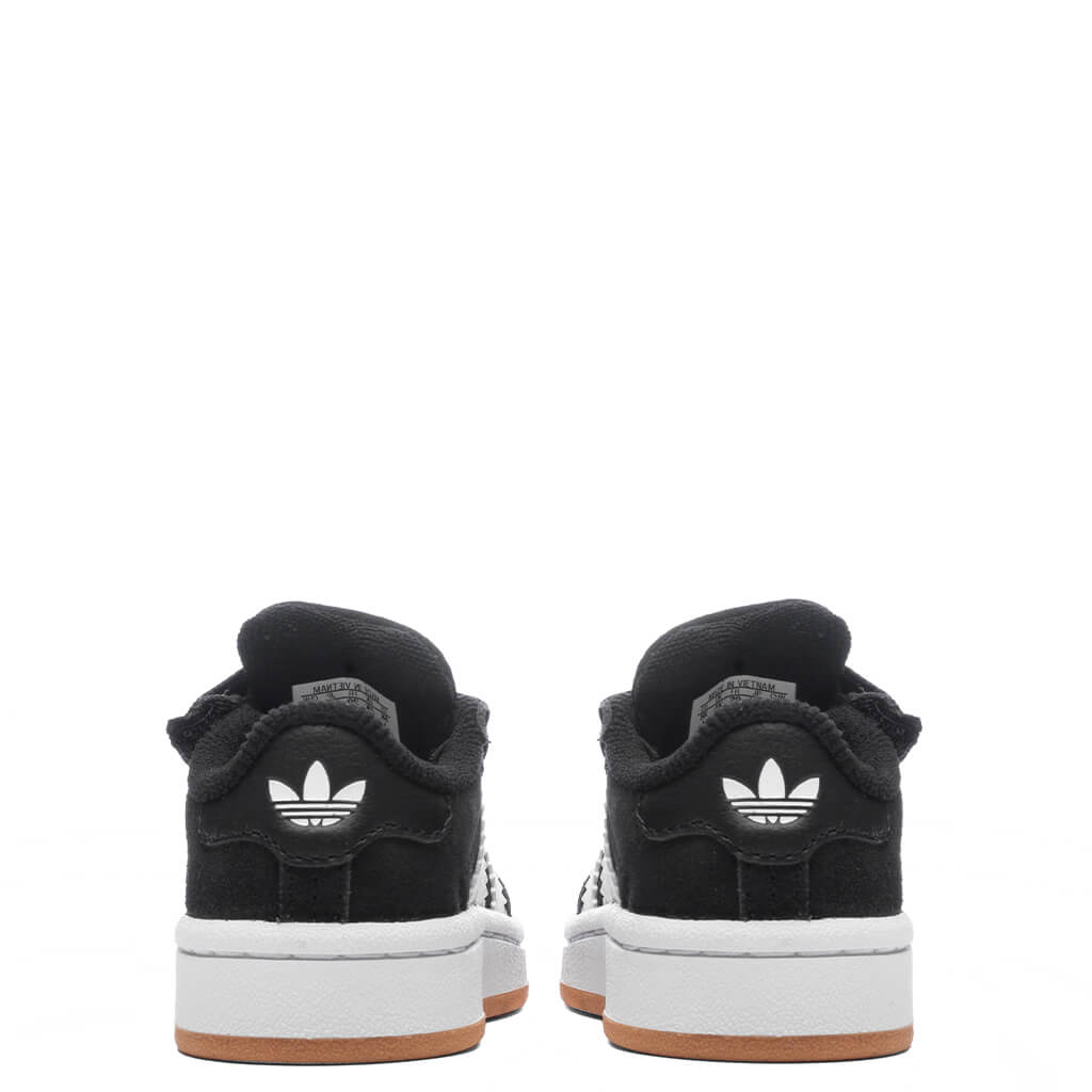 Toddlers Campus 00s Comfort Elastic Lace - Core Black/Cloud White/Gum