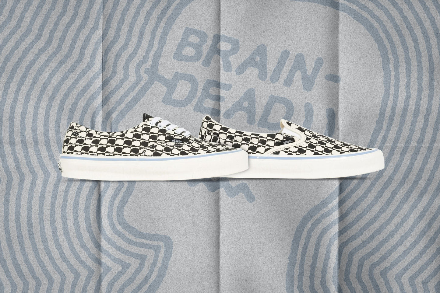 Vans Vault x OG Classic Slip-LX - Braindead Black/White