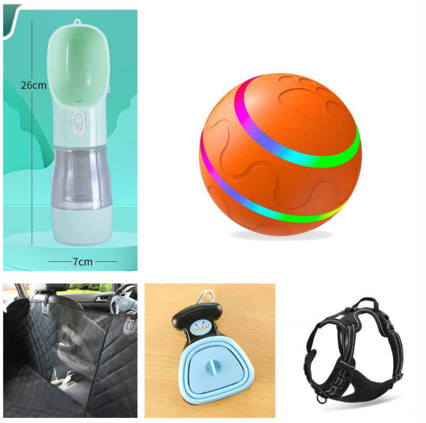 Automatic Cat Wicked Ball Toy – USB Rechargeable Smart Interactive Self Rotating Ball for Cats