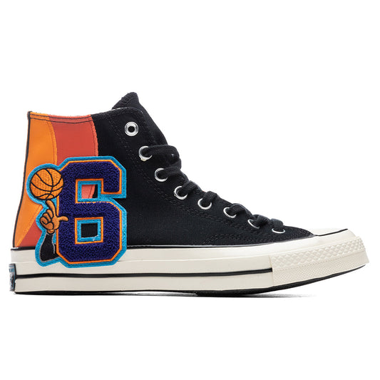 Chuck 70 Hi "Space Jam" - Black/Mantra Orange