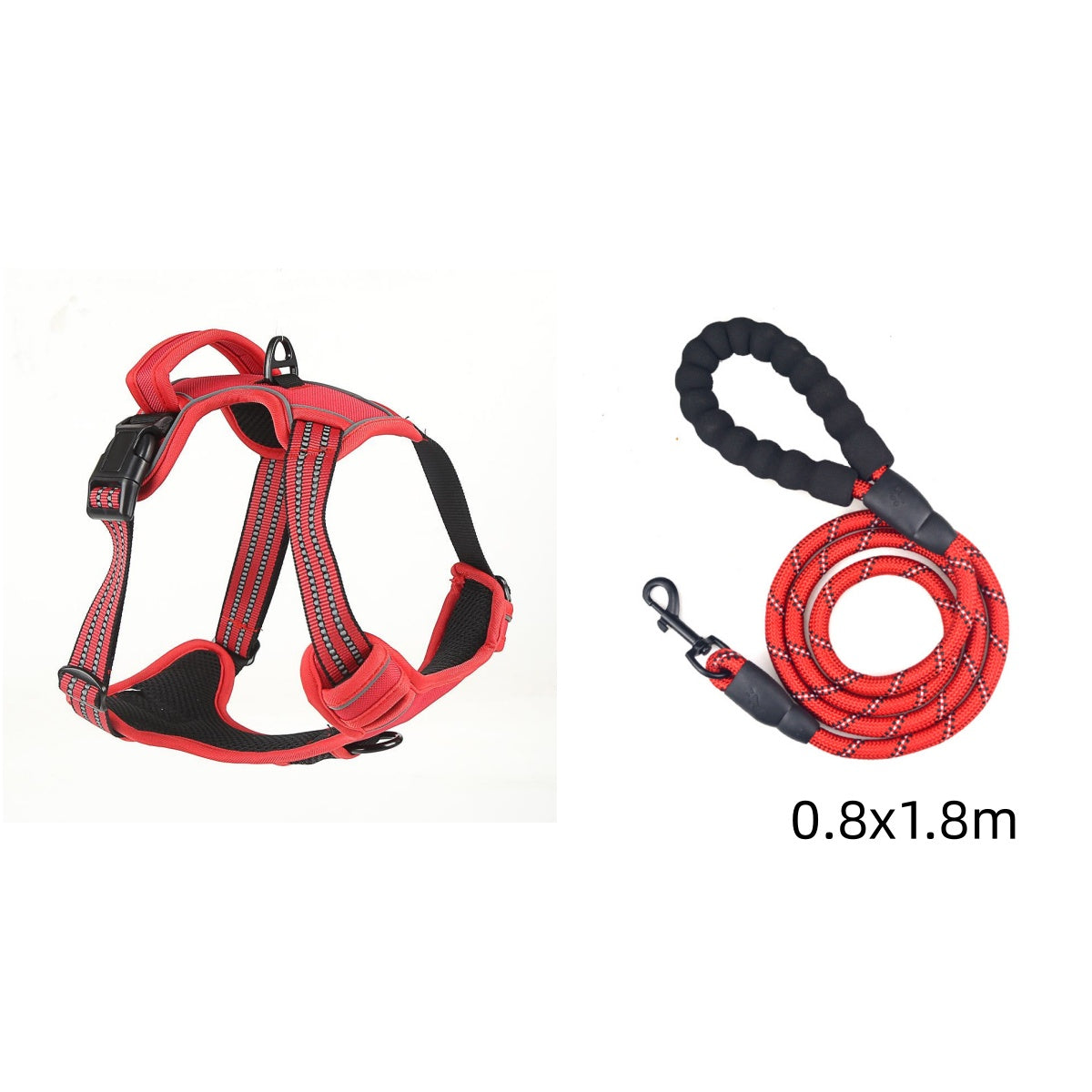 No-Pull Tactical Dog Harness – Adjustable, Durable & Comfortable