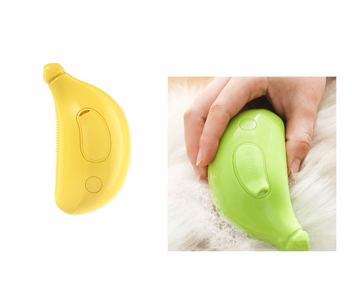 3-in-1 Pet Steam Brush for Cats & Dogs – Groom, Clean & Massage