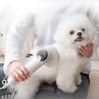 Smart Silent Pet Hair Dryer Brush – Low Noise Dog & Cat Grooming