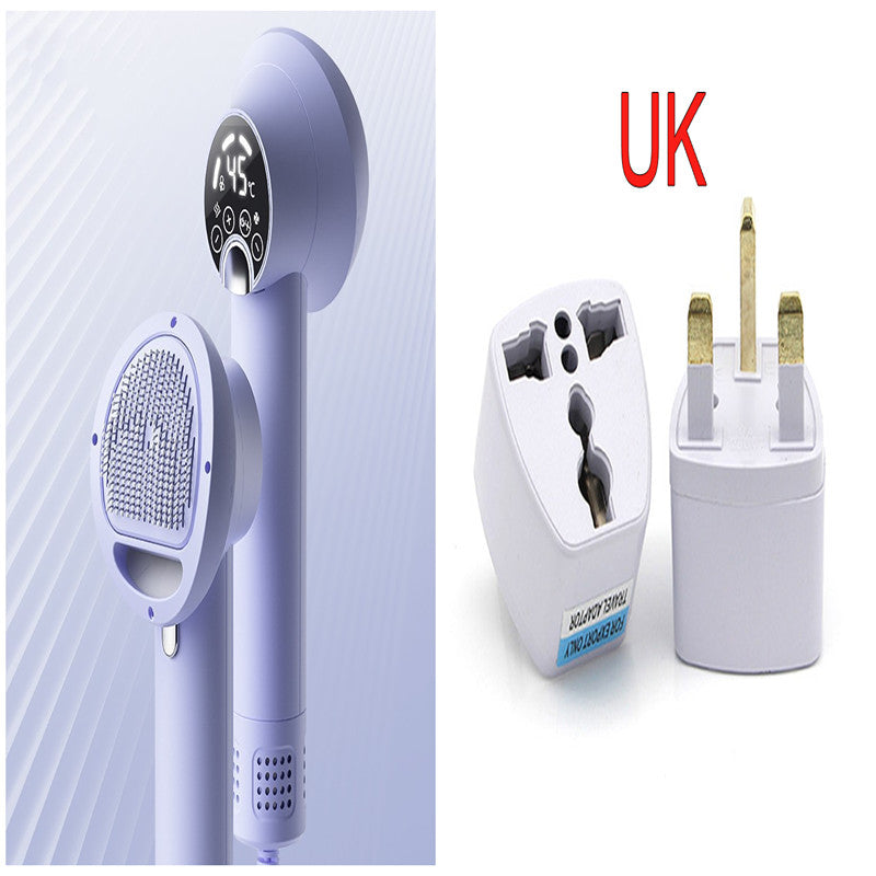 Smart Silent Pet Hair Dryer Brush – Low Noise Dog & Cat Grooming