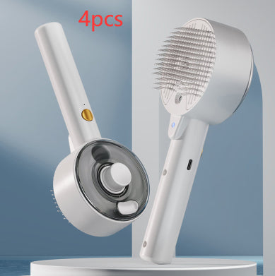 Steam Pet Hair Remover Brush with UV – Self-Cleaning Dog & Cat