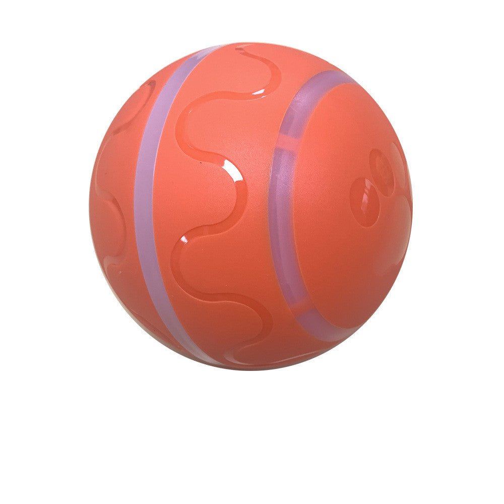 Automatic Cat Wicked Ball Toy – USB Rechargeable Smart Interactive Self Rotating Ball for Cats