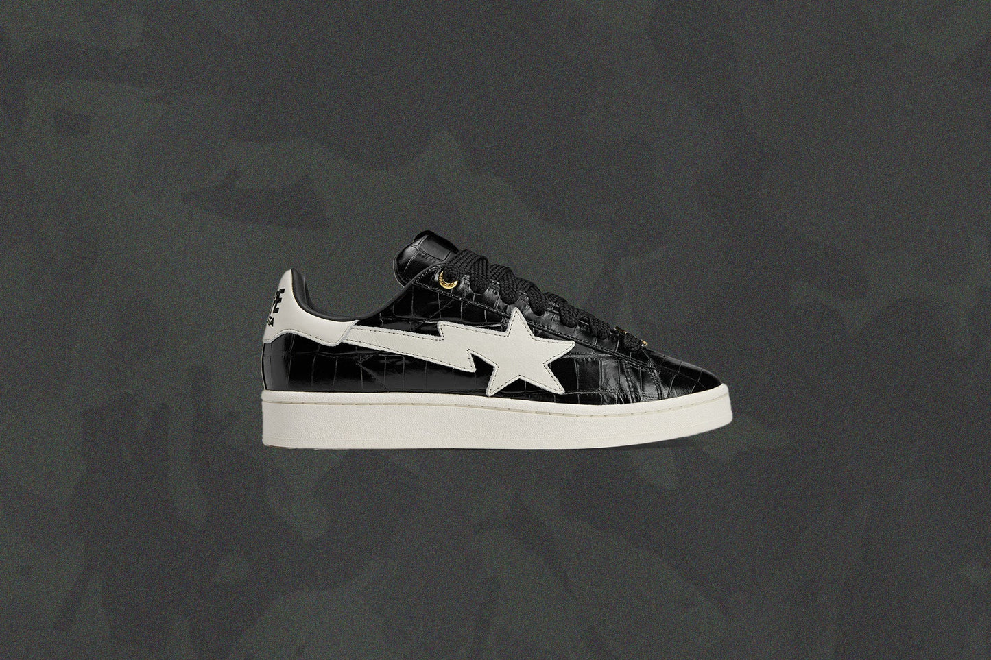 Adidas x BAPE Campus 00s - Core Black/Off White/ Gold Metallic