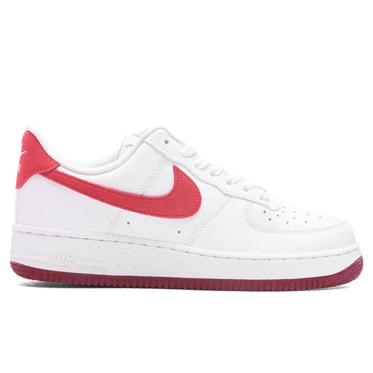 Women's Air Force 1 '07 'Adobe' - White/Adobe/Team Red/Dragon Red