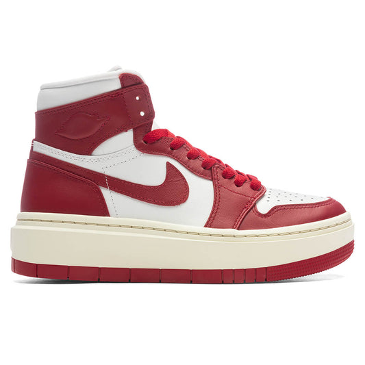 Women's Air Jordan 1 Elevate Mid - Summit White/Varsity Red/Coconut Milk