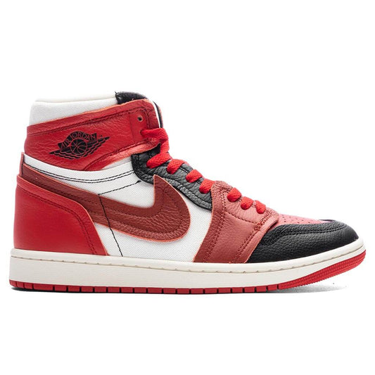 Women's Air Jordan 1 High MM - Sport Red/Dune Red/Black
