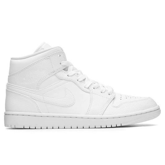 Air Jordan 1 Mid - White/White