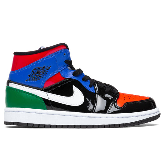 Women's Air Jordan 1 Mid SE - Black/University Red