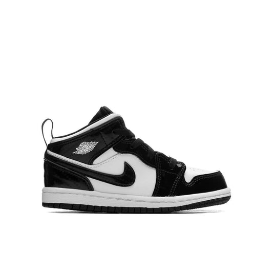 Air Jordan 1 Mid SE (TD) "ASW" - Black/White