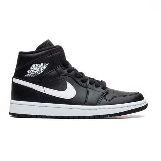 Women's Air Jordan 1 Mid - Black/White