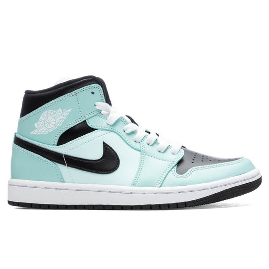 Women's Air Jordan 1 Mid - Light Dew/Black