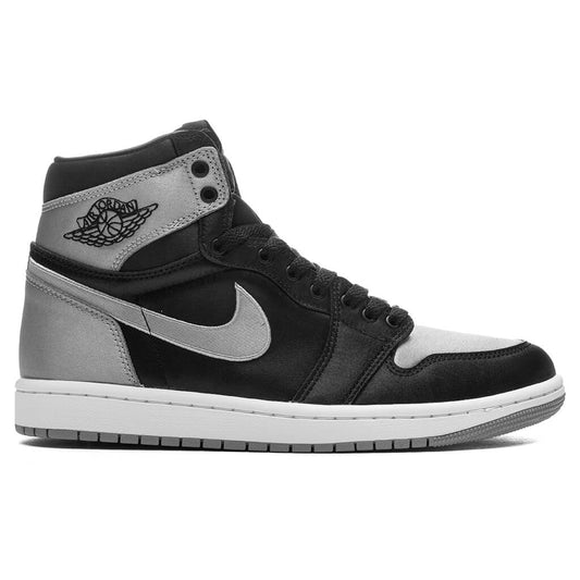 Women's Air Jordan 1 Retro High OG 'Satin Shadow' - Black/Medium Grey/White