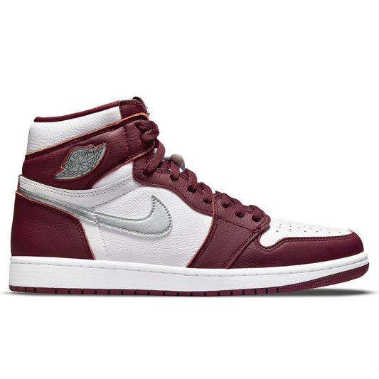 Air Jordan 1 Retro High OG - Bordeaux/Metallic Silver/White