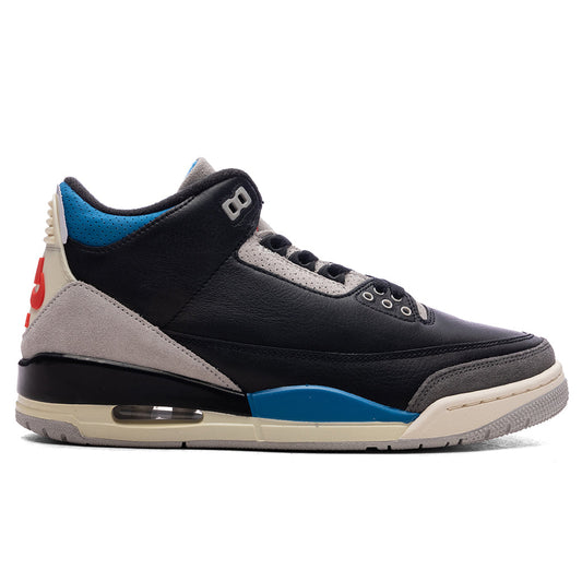Air Jordan 3 Retro OG 'Rare Air' - Black/Chile Red/Neutral Grey