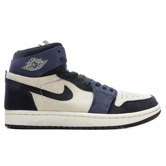 Women's Air Jordan 1 Zoom CMFT 2 - Muslin/Black/Blackened Blue