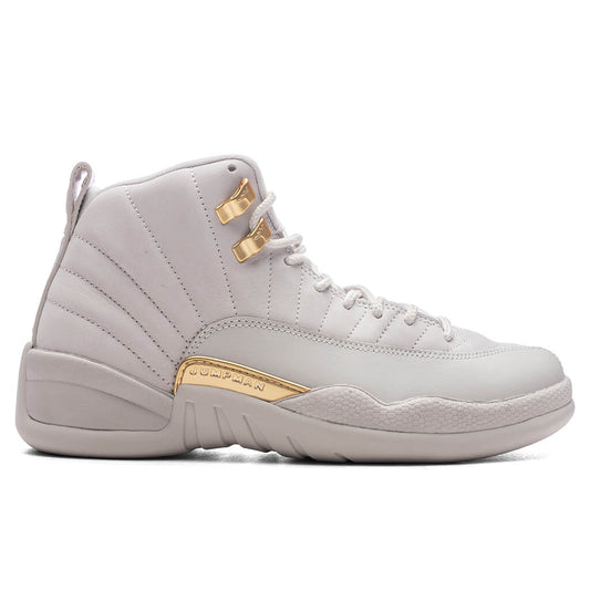 Women's Air Jordan 12 Retro - Phantom/Metallic Gold/White