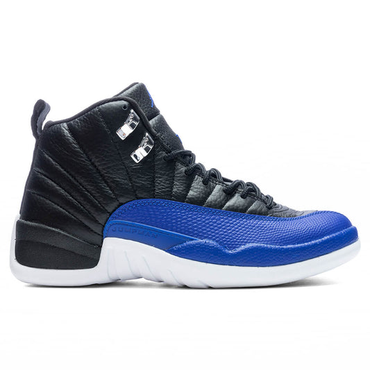 Women's Air Jordan 12 Retro - Black/Hyper Royal/Metallic Silver