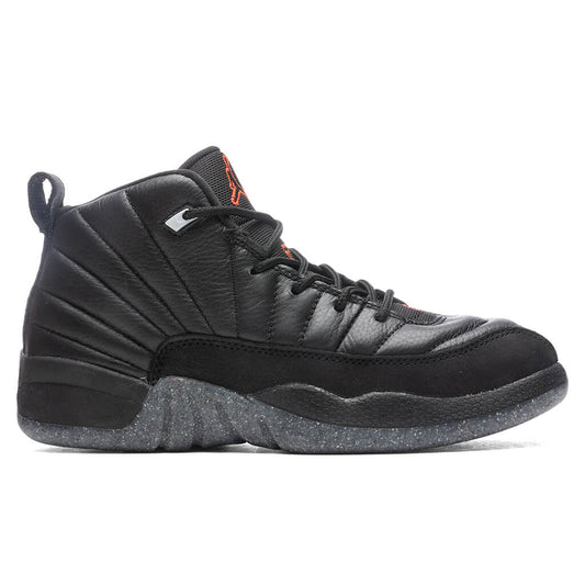Air Jordan 12 Retro (PS) 'Utility' - Black/Bright Crimson