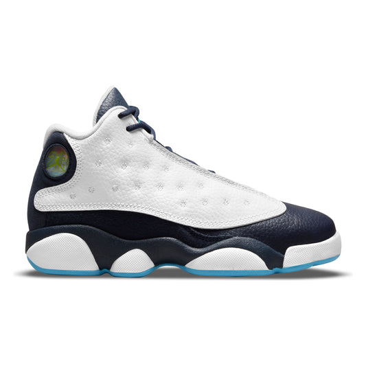 Air Jordan 13 Retro (PS) 'Obsidian' - White/Dark Powder Blue