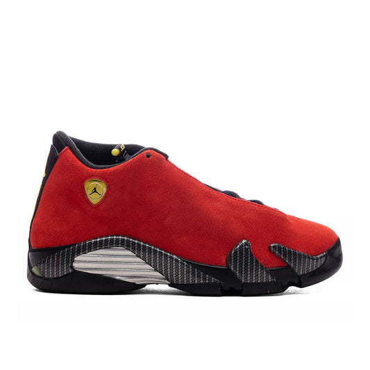 Air Jordan 14 Retro (GS) 'Ferrari' - Challenge Red/Vibrant Yellow/Black
