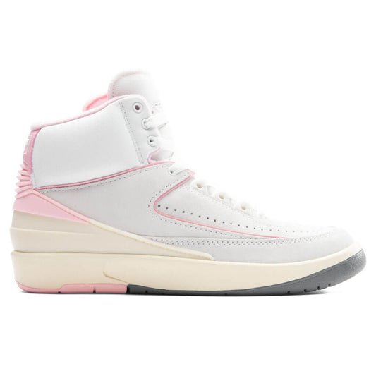Women's Air Jordan 2 Retro 'Soft Pink' - Summit White/Gym Red/Medium Soft Pink