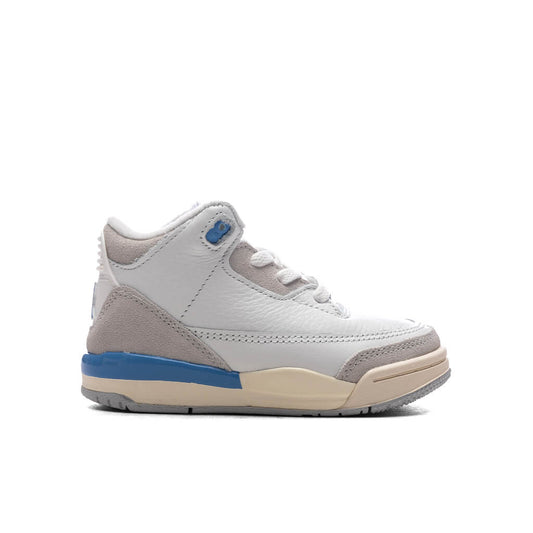 Air Jordan 3 Retro 'Lucky Shorts' (TD) - Summit White/Hydrogen Blue/Legend Blue