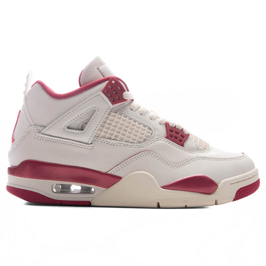 Women's Air Jordan 4 Retro 'Valentine's Day' - Pale Ivory/Sierra Red/Tough Red