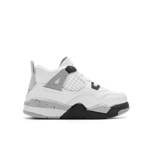 Air Jordan 4 Retro (TD) - White/Midnight Navy/Light Smoke Grey