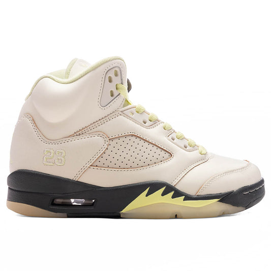 Women's Air Jordan 5 Retro - Sail/Luminous Green/Anthracite