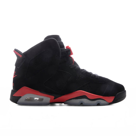 Air Jordan 6 Retro 'Infrared Salesman' (GS) - Black/Light Crimson