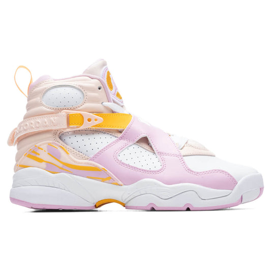Air Jordan 8 Retro (GS) - Orange Pearl/Light Arctic Pink