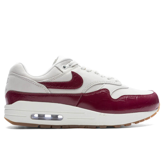 Women's Air Max 1 LX - Sail/Team Red/Gum Light Brown
