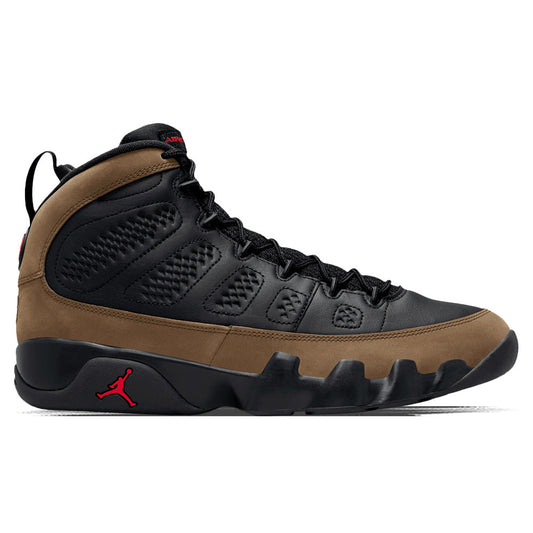 Air Jordan 9 Retro - Black/True Red/Light Olive