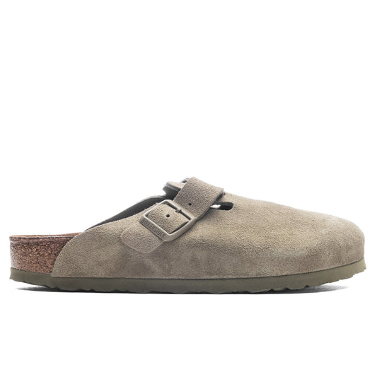 Boston Suede Leather - Faded Khaki