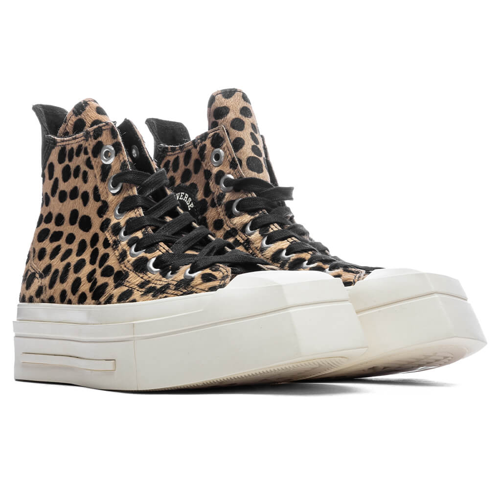 Chuck 70 De Luxe Squared HI - Black/Egret