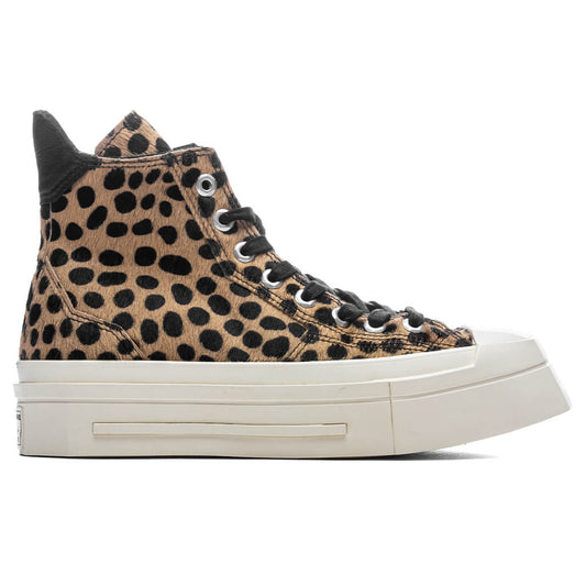 Chuck 70 De Luxe Squared HI - Black/Egret