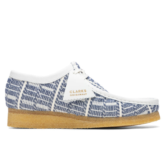 Wallabee - Woven Indigo