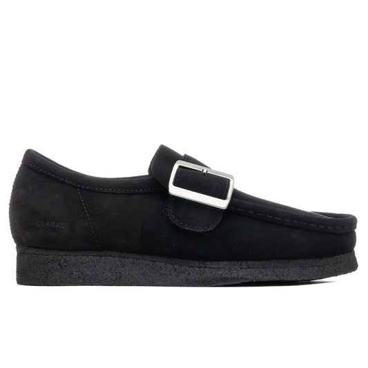 Wallabee Monk - Black Suede