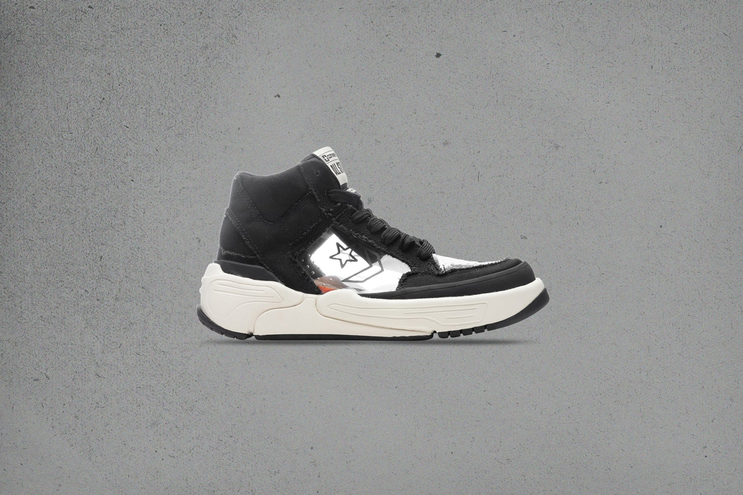 Converse x Joshua Vides Weapon CX Hi - Black/Clear/Rutabaga