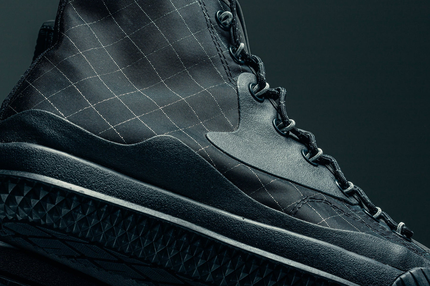 Converse x Slam Jam Bosey MC Hi - Black/Silver