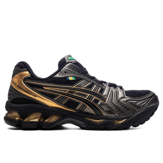 Asics x Ayrton Senna Gel-Kayano 14 - Black/Pure Gold