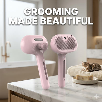Self-Clean Pet Brush