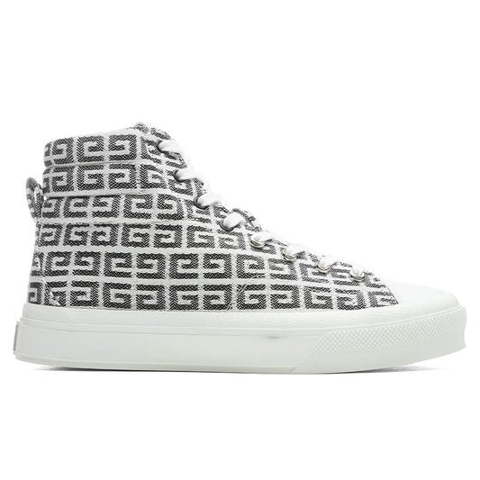 City High Top Sneaker - Black/White